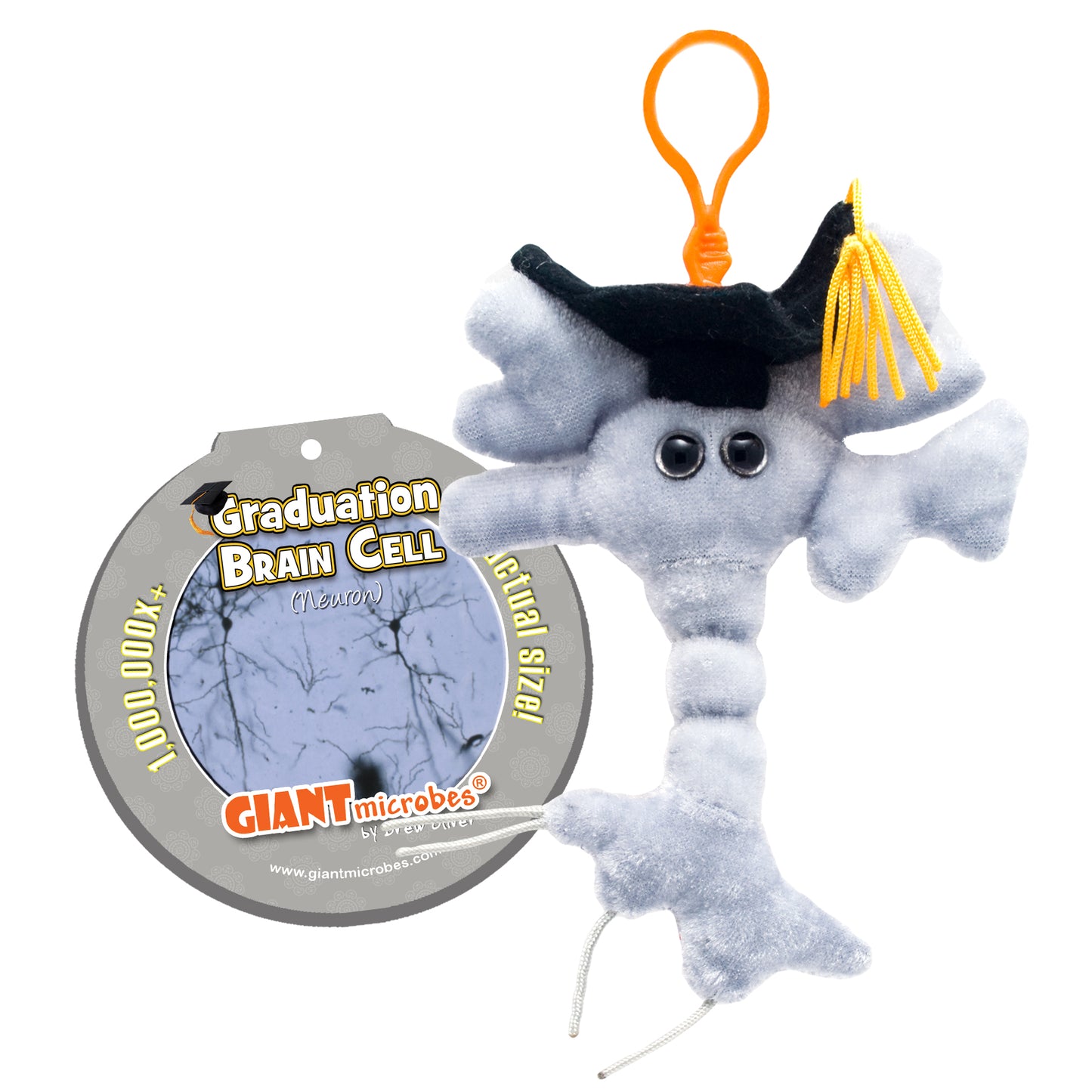 Grad Brain Cell - Key Chain (Neuron)