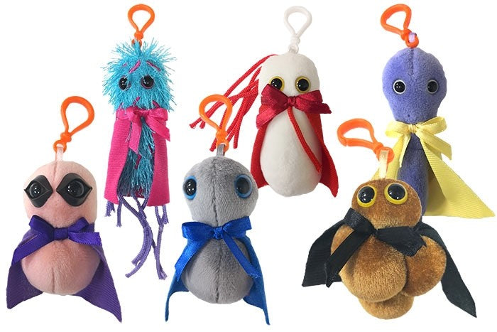 Superbug Key Chain 6­ Pack Giant Microbes Canada