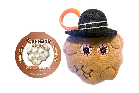 Caffeine key chain