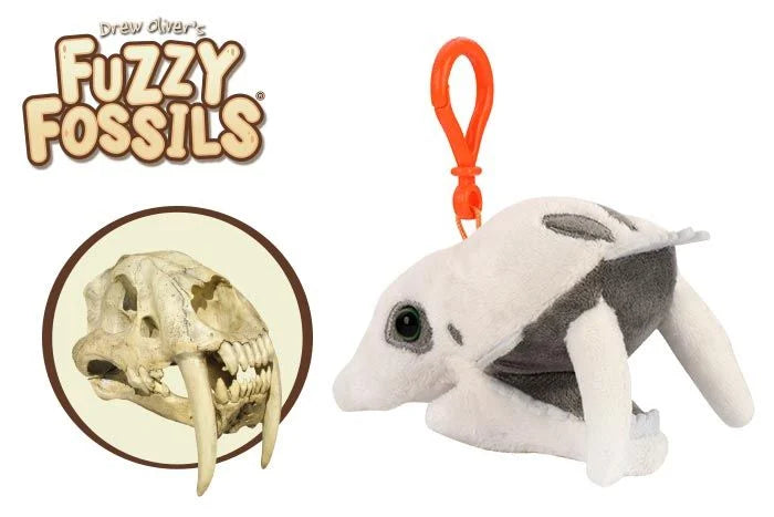 Smilodon Skull (Saber-toothed Tiger Skull) Key Chain