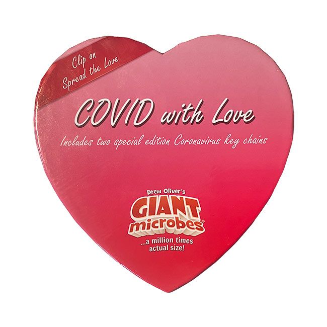 COVID With Love Heart Box